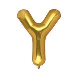 Y Harf Gold Folyo Balon 32-34 Inc 82 cm