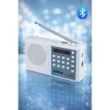Y096 Deprem Radyosu Bluetoothlu Şarjlı Acil Durum Radyosu FM/USB/TF Kart Destekli LED Fenerli Radyo