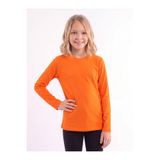 YA KO KİDS Kız Çocuk Basic Düz Renk Uzun Kollu Sweatshirt