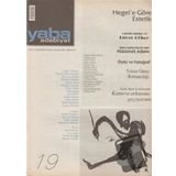 Yaba Edebiyat Dergisi Sayı: 19