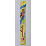 Yabalı Cetvelli 35 cm Örgü Şişi 3.5 mm