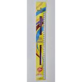 Yabalı Cetvelli 35 cm Örgü Şişi 4 mm