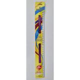 Yabalı Cetvelli 35 cm Örgü Şişi 6 mm