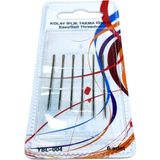 Yabalı Kolay Iplik Takma Iğnesi 6'lı Set - Renkli - 1