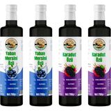 Yaban Mersini Özü 2*700 gr Karadut Özü 2*700 gr Toplam 4 Adet