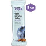 Yaban Mersini ve Badem Aromalı Meyve Bar 35 G | Meyve Içeren Pratik Atıştırmalık | 5 Adet - 35 gr