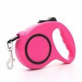 Yacel Ycl Makaralı Otomatik 5 Metre Geri Çekilebilen Kedi ve Köpek Gezdirme Tasması/Max 15 kg (Pembe, 5 Metre)
