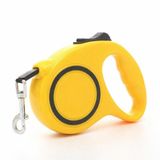 Yacel Ycl Makaralı Otomatik 5 Metre Geri Çekilebilen Kedi ve Köpek Gezdirme Tasması/Max 15 kg (Sarı, 5 Metre)