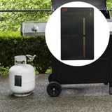 Yaci Shop Manyetik Gaz Seviye Göstergesi Ölçer Propan Bütan Yakıt Gaz Tankı Şişe Seviye Göstergesi Özel Aletler Mutfak Gereçleri Gereçleri (Yurt Dışından) - Renkli
