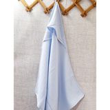 Yada Baby %100 Pamuk 4 Kat Multi Müslin Kumaştan Bebek & Çocuk Bornoz Havlu 90X90 cm - Mavi