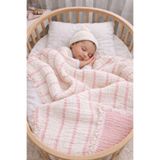 Yada Baby %100 Pamuklu 8 Katlı Multi Müslin Bebek Çocuk Battaniyesi – XL (120x100 cm) PEMBE