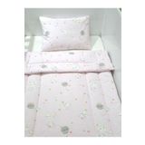 Yada Baby %100 Pamuklu Kumaştan Poplin Bebek & Yenidoğan & Çocuk Yorgan Yastık Takımı 70 X 120 Cm (3'LÜ SET)