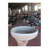 Yades DEKORATİF TAŞ SAKSI BETON 2 NO. (ARAJMAN SAKSISI)