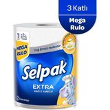 Yağ Emici Kağıt Havlu 1 Dev Rulo (1=3) - Çok Renkli