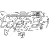 YAG POMPASI (OPEL: ASTRA F - CALIBRA -OMEGA B- VECTRA B 95 > 02 ) TOPRAN-206534001