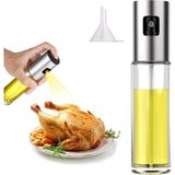 Yağ Püskürtücü Şişe, 100 ml Sirke Püskürtücü, Sos Spreyi, Izgara, Zeytinyağı Cam Şişe, Mutfak, Pişir