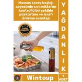 #Yağdanlık Sağlam Kapak Şeffaf Zeytinyağı Sirke Yağdanlık Mutfak 100 Ml Çok Amaçlı Spreyli Cam Şişe