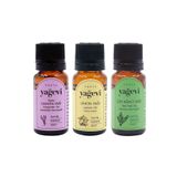 Yağevi %100 Saf Lavanta Yağı 10ml+limon Yağı 10ml+çay Ağacı Yağı 10ml+ 3'lü Uçucu Yağ Seti Orta Boy