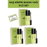 Yağevi Kaş Kirpik Bakım Yağı 3'lü Set