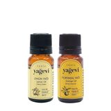 Yağevi Saf Limon Yağı 10 ml Portakal Yağı 10ml Uçucu Yağ Seti 2'li