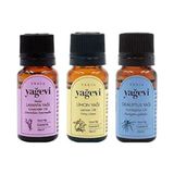 Yağevi Yagevi 3'lü Uçucu Yağ Seti: Saf Lavanta Yağı 10 ml Limon Yağı 10 ml Okaliptus Yağı 10 ml