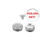 YAĞIZ TİCARET YAPI MARKET Purjör Anahtarı+ Petek Hava Alma Purjör Ve Radyatör Tapası Set