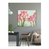 Yağlı Boya Tablo %100 El Yapımı 65cmx65cm Çiçek Soyut