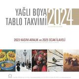 Yagli Boya Tablo Takvimi 2024 Duvar Takvimi