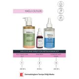 Yağlı Ciltler Sivilce Ve Akne Karşıtı Bakım Seti: Yüz Temizleme Jeli,Aha Bha Peeling Serum,Tonik