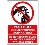 YAĞLI EL İLE OKSİJEN TÜPÜNÜ AÇIP KAPAMA 50X70CM PVC ISG LEVHA