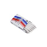 Yağlı Marka Tebeşir Beyaz 12 Li Br-252
