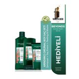 Yağlı Saçlar İçin Arındırıcı 3'lü Set Şampuan 300 ml Krem 200 ml Peeling Maskesi 200 ml ERKO-DOK-SET-98