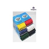 Yağlı Tebeşir 12 Li 1 Paket Waxlı Tebeşir Terzi Dikiş Işareti Tebeşiri Waxed Marking Chalk Vakslı - Kırmızı