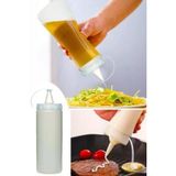 Yağlık Sosluk Şişesi 700 Ml Şeffaf Yağdanlık Şişe Plastik