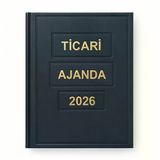 Yağmur 2026 Ticari Kasa Ajandası 17X24 Cm