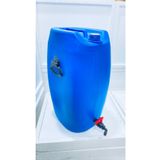 Yağmur 220 Litre Beyaz Kaplamalı Musluklu Varil