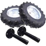 Yağmur 23MM 400X8 Çapa Makinası Teker Aks Takım Havalı