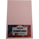 Yağmur A4 Renkli Fotokopi Kağıdı Açık Pembe 100'LÜ Paket