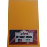 Yağmur A4 Renkli Fotokopi Kağıdı Altın Sarı Safran 100'LÜ Paket