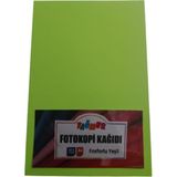 Yağmur A4 Renkli Fotokopi Kağıdı Fosforlu Yeşil 100'LÜ Paket