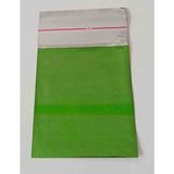 Yağmur Ambalaj Yeşil Renkli Yapışkanlı Lüks Metalize Hediye Poşeti Mini Boy 7X9CM (50ADET) - Açık Yeşil