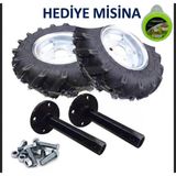 Yağmur Çapa Teker Aks Takımı 400X8 27Mm Hediyeli Ürün