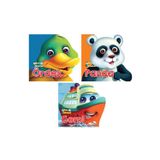 Yağmur Çocuk Ben Kimim Serisi Ördek +Panda +Gemi 3 Kitap 2-3 Yaş