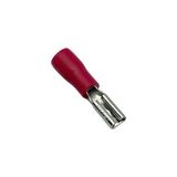 Yağmur Dişi Fiş Mikro (Kalaylı) (Izoleli) (2.8 Mm) Kırmızı