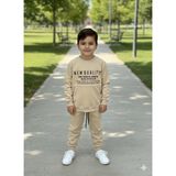 Yağmur Giyim Mojokids 2ip Erkek Çocuk Eşofman Takımı 9-12 Yaş 2107 - Krem - 10 Yaş
