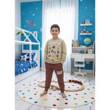 Yağmur Giyim Ramcocuk 2ip Marwell Erkek Çocuk Eşofman Takımı 6-9 Yaş 1114 - Bej