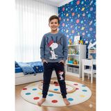Yağmur Giyim Ramcocuk 2ip Snoppy Erkek Çocuk Eşofman Takımı 6-9 Yaş 1106 - Mavi - 6 Yaş