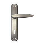 Yağmur Inox Kapı Kolu – Modern Tasarım, Dayanıklı Malzeme, Iç Mekan Uyumlu, Oda Kapı Kolu - 1 Çift