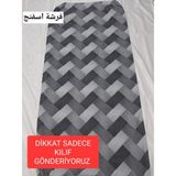 Yağmur Perde Evi Yatak Döşek Sünger Kılıfı - 100 x 200 cm - Gri