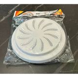 Yağmur Plastik Karavan Mutfak Banyo Menfezi 150 Mm Alan - Çap 18 Cm Havalandırma Hızlı Kolay Montaj Fan Menfez